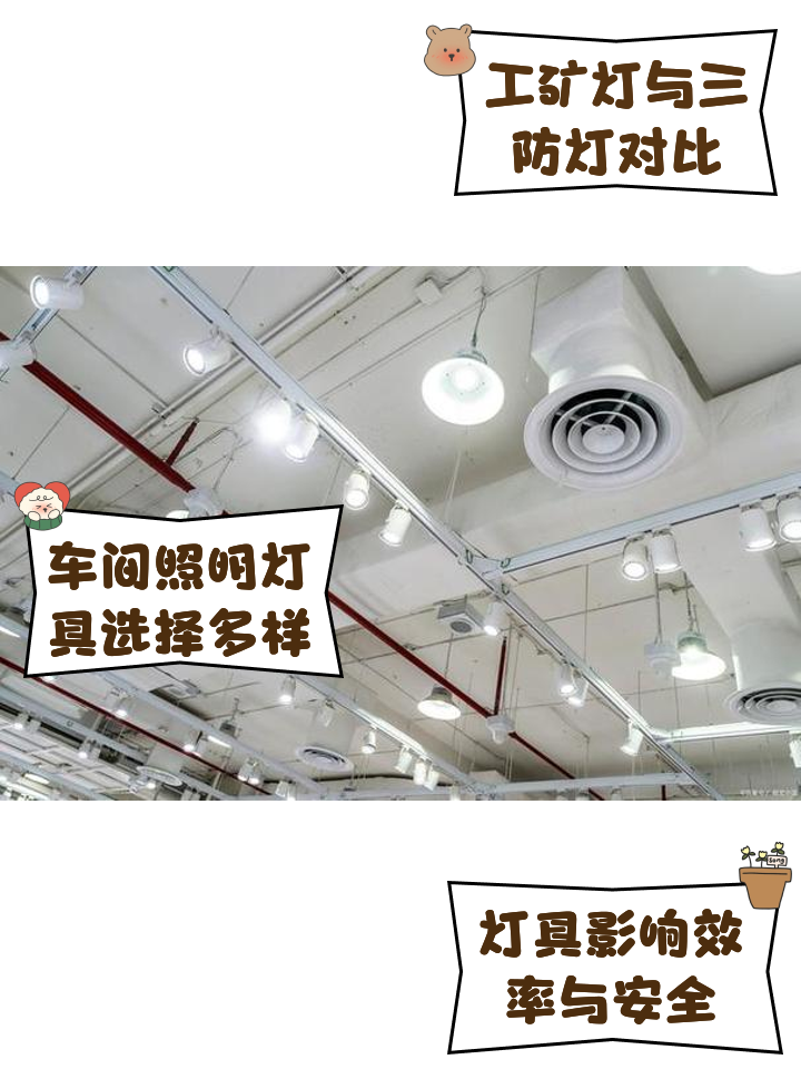 工厂车间照明灯具选择